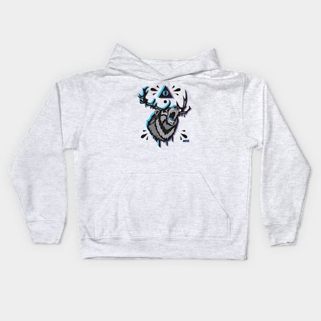 Bear with me Kids Hoodie by Mess By Design 